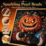 Dark Halloween Diamond Painting Kit, 20cm  Frameless, 30cm Frameless, 20cm With Frame