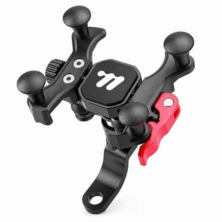 WEST BIKING Bike Phone Mount Shockproof Cycling Navigation Holder for MTB & Road Bikes, Stem Mount, Handlebar Mount, Mirror Mount