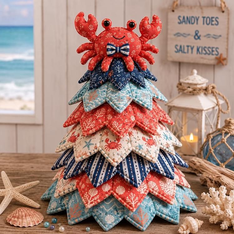 Ocean Friends DIY Patchwork Christmas Tree Kit