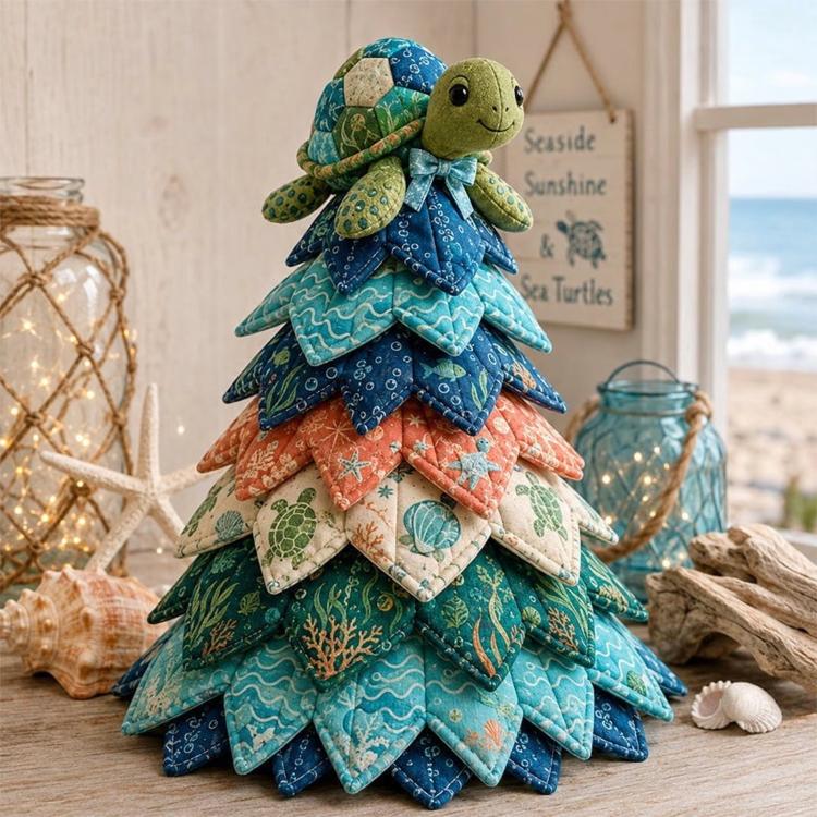 Ocean Friends DIY Patchwork Christmas Tree Kit
