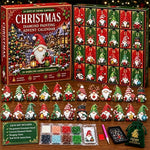 Diamond Painting Advent Calendar, Countdown Calendar DIY Craft Kit, Halloween Gnome, Christmas Gnome, Plant Gnome, Flower Gnome, Ocean Gnome