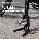 WEST BIKING Bike Crank Kickstand Portable Folding Bicycle Parking Stand, YP0723032