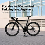 WEST BIKING Bike Crank Kickstand Portable Folding Bicycle Parking Stand, YP0723032