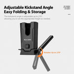 WEST BIKING Bike Crank Kickstand Portable Folding Bicycle Parking Stand, YP0723032