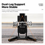 WEST BIKING Bike Crank Kickstand Portable Folding Bicycle Parking Stand, YP0723032
