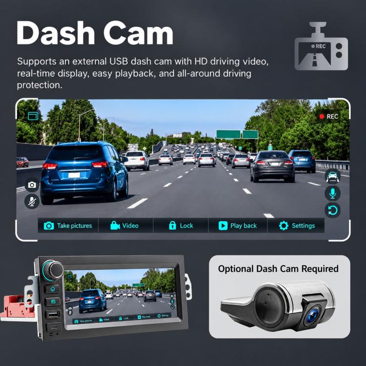 6.86 inch Car MP5 Player Wireless Central Control Smart Screen for Chevrolet, For Chevrolet