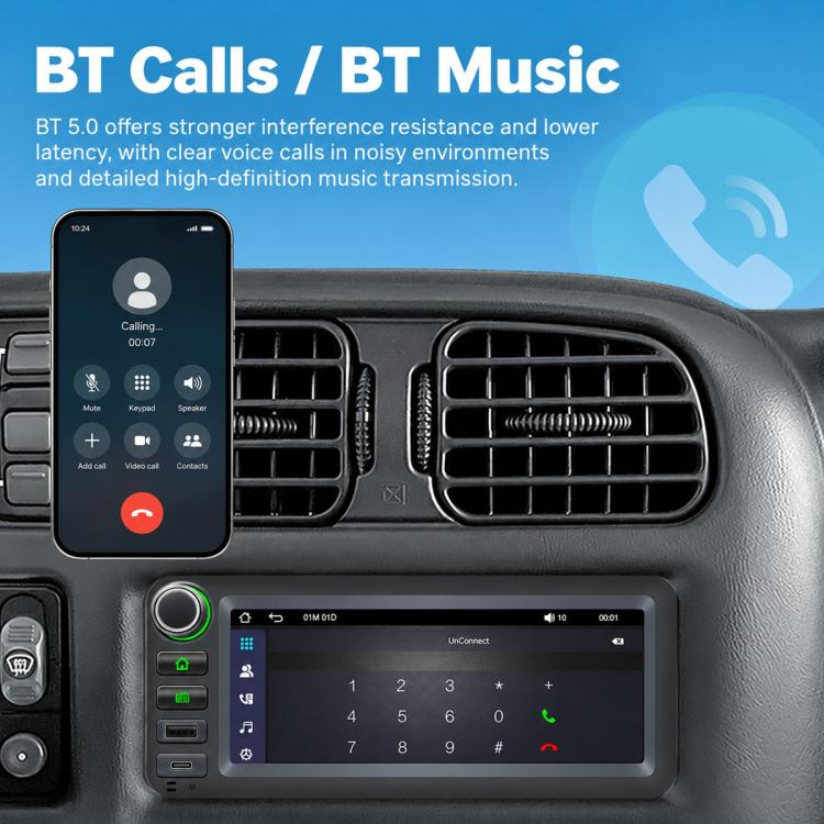 6.86 inch Car MP5 Player Wireless Central Control Smart Screen for Chevrolet, For Chevrolet