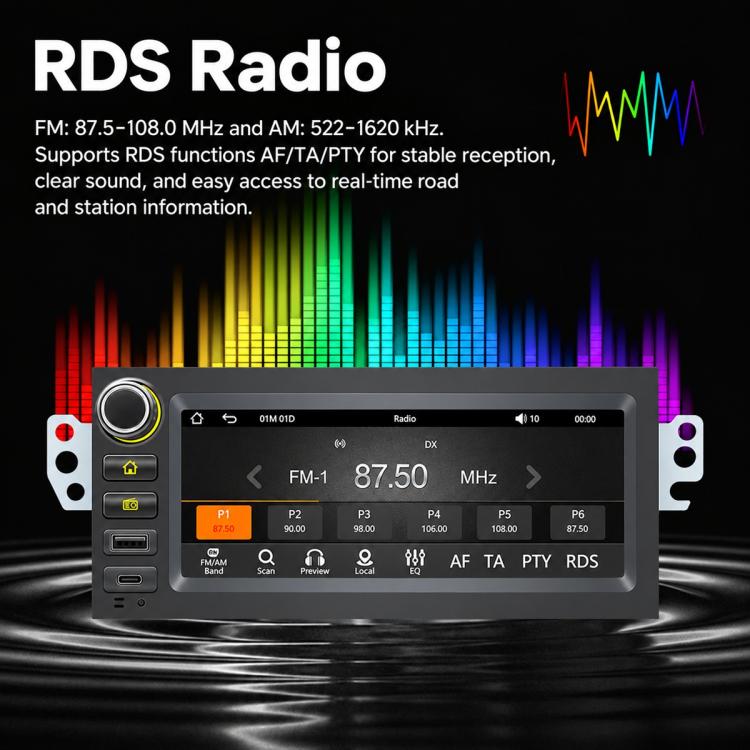 6.86 inch Car MP5 Player Wireless Central Control Smart Screen for Chevrolet, For Chevrolet