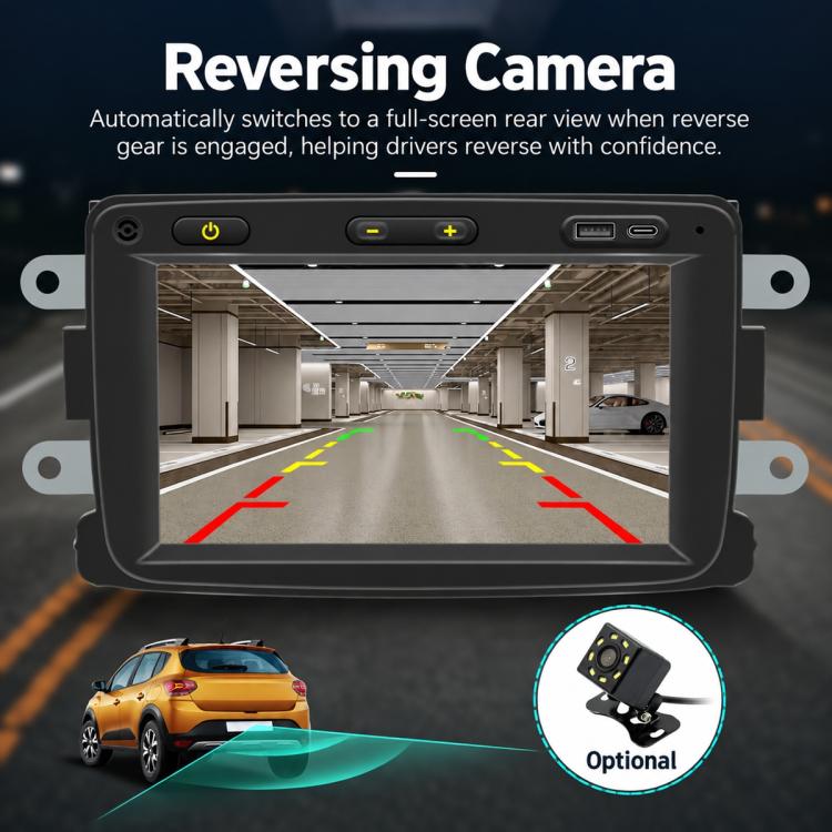 7 inch Car MP5 Player Wireless Central Control Smart Screen for Renault Dacia 2016–2018, For Renault Dacia 2016–2018