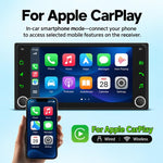 7 inch Car MP5 Player Wireless Central Control Smart Screen with Button for Toyota Corolla, with Button