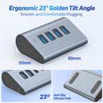 HAS-4A 4-Port USB-A 5Gbps Max Output USB 3.0 HUB, HAS-4A