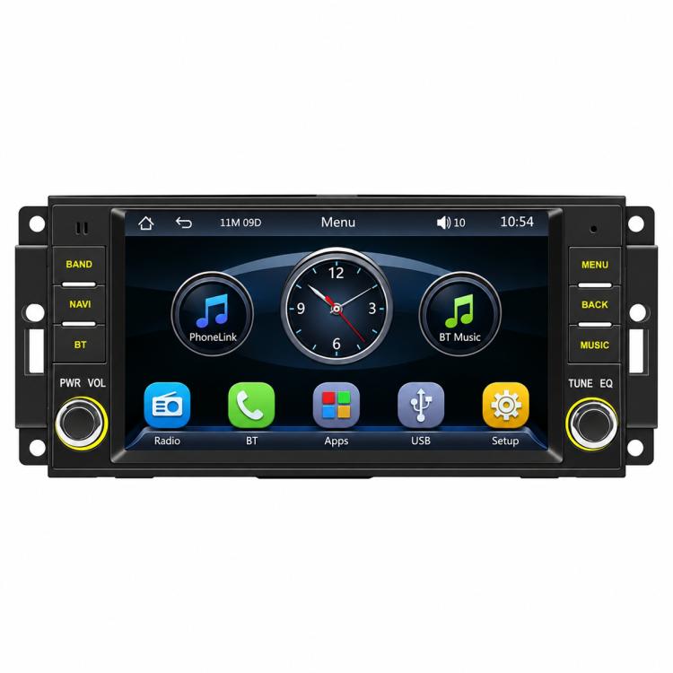 7 inch Car MP5 Player Wireless Central Control Smart Screen for Jeep Wrangler, For Jeep Wrangler
