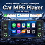 7 inch Car MP5 Player Wireless Central Control Smart Screen for Jeep Wrangler, For Jeep Wrangler