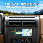 6.86 inch Car MP5 Player Wireless Central Control Smart Screen for Jeep, For Jeep