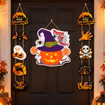 Halloween Trick-or-Treat Door and Window Hanging Decoration Kit