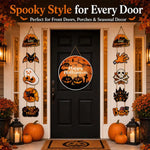 Halloween Trick-or-Treat Door and Window Hanging Decoration Kit