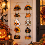 Halloween Trick-or-Treat Door and Window Hanging Decoration Kit