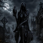 Raven Goddess Desktop Ornament