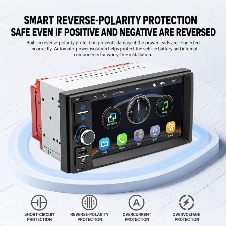 7 inch Car MP5 Player Wireless Central Control Smart Screen for Nissan, For Nissan