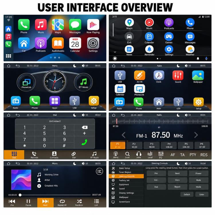 7 inch Car MP5 Player Wireless Central Control Smart Screen for Nissan, For Nissan