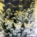 4 PCS/Pack Christmas Angel Pendant