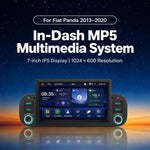 7 inch Car MP5 Player Wireless Central Control Smart Screen for Fiat Panda 2013-2020, For Fiat Panda 2013-2020