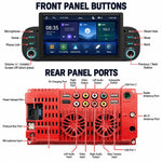 7 inch Car MP5 Player Wireless Central Control Smart Screen for Fiat Panda 2013-2020, For Fiat Panda 2013-2020