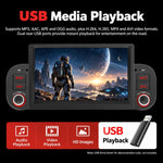 7 inch Car MP5 Player Wireless Central Control Smart Screen for Fiat Panda 2013-2020, For Fiat Panda 2013-2020
