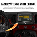 7 inch Car MP5 Player Wireless Central Control Smart Screen for Fiat 500 2016-2019, For Fiat 500 2016-2019