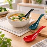 LsCook 2 PCS / Pack Long-handled Spoon Ramen Spoon