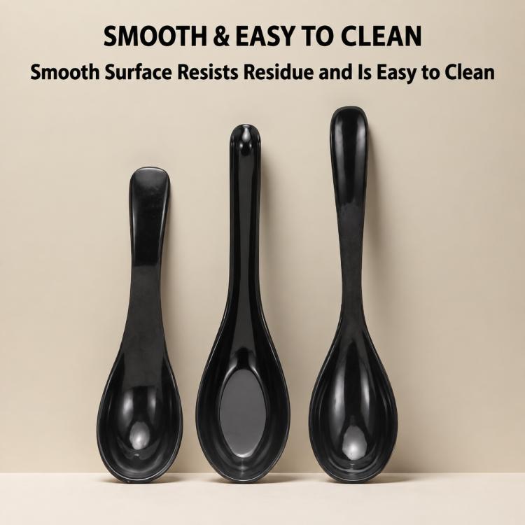 LsCook 2 PCS / Pack Long-handled Spoon Ramen Spoon