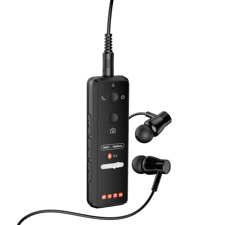 C23 Portable Clip-on Mini Bluetooth Radio MP3 Player with 3.5mm Earphone