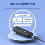 C23 Portable Clip-on Mini Bluetooth Radio MP3 Player with 3.5mm Earphone
