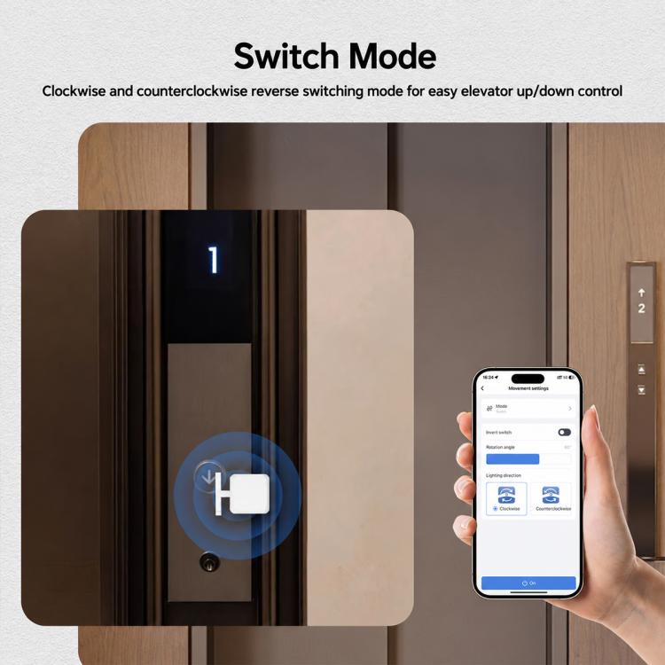 BS-FB02 Remote control Timer Smart Switch Bluetooth Intelligent Switch Rocker Robot