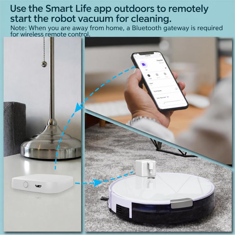 BS-FB-V3 Bluetooth Intelligent Remote Control Thumb Robot, White, Black, White + Robotic Arm