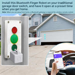 BS-FB-V3 Bluetooth Intelligent Remote Control Thumb Robot, White, Black, White + Robotic Arm
