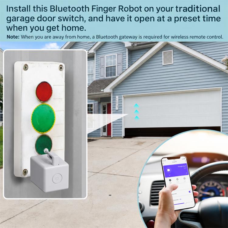 BS-FB-V3 Bluetooth Intelligent Remote Control Thumb Robot, White, Black, White + Robotic Arm