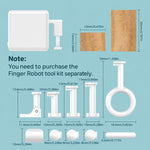 ZS-FB-V3 Wireless Intelligent Remote Control Thumb Robot, White Thumb Robot, Robot + Robotic Arm