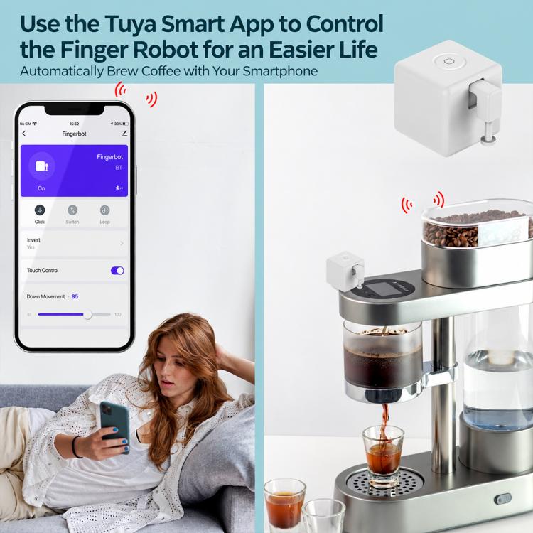 ZS-FB-V3 Wireless Intelligent Remote Control Thumb Robot, White Thumb Robot, Robot + Robotic Arm