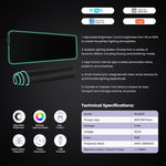 WL-MP-RIC Colorful RGB Lights WIFI Mouse Desk Pad