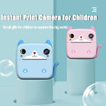 A21 2.4 inch 2400w HD Kids Instant Print Camera, Standard Type No Memory Card