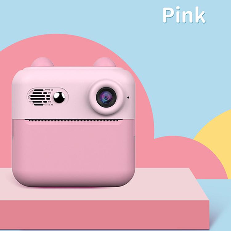 A22 2.4 inch HD IPS Screen Kids Instant Print Camera, Support Video Recording, Includes a roll of Photographic Paper