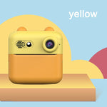 A22 2.4 inch HD IPS Screen Kids Instant Print Camera, Support Video Recording, Includes a roll of Photographic Paper
