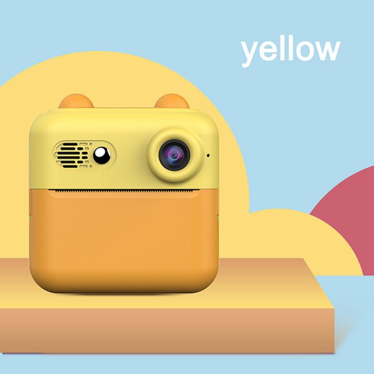 A22 2.4 inch HD IPS Screen Kids Instant Print Camera, Support Video Recording, Includes a roll of Photographic Paper