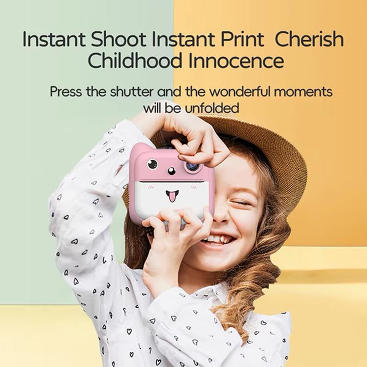 A25 2.4-inch IPS HD Instant Print Camera, Support Time-lapse photography / Recording