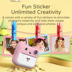 A25 2.4-inch IPS HD Instant Print Camera, Support Time-lapse photography / Recording