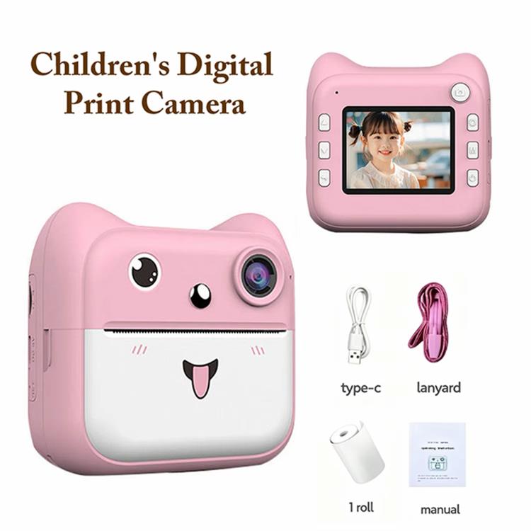 A25 2.4-inch IPS HD Instant Print Camera, Support Time-lapse photography / Recording