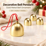 20 PCS/Pack Chinese Style Wind Chime Metal Hanging Bell DIY Christmas Ornament, 20mm Iron Chime Hat, 20mm Wind Chime Black Rope, 20mm Wind Chime Red Rope, 28mm Brushed Iron Chime Hat, 28mm Brushed Chime Red Rope, 28mm Plated Wind Chime Hat             ...