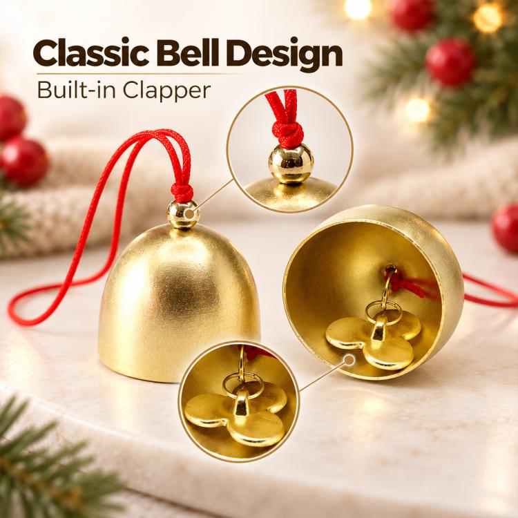 20 PCS/Pack Chinese Style Wind Chime Metal Hanging Bell DIY Christmas Ornament, 20mm Iron Chime Hat, 20mm Wind Chime Black Rope, 20mm Wind Chime Red Rope, 28mm Brushed Iron Chime Hat, 28mm Brushed Chime Red Rope, 28mm Plated Wind Chime Hat             ...