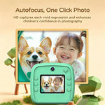 A28 2.4 inch IPS Screen Children Printing Camera with Silicone Case